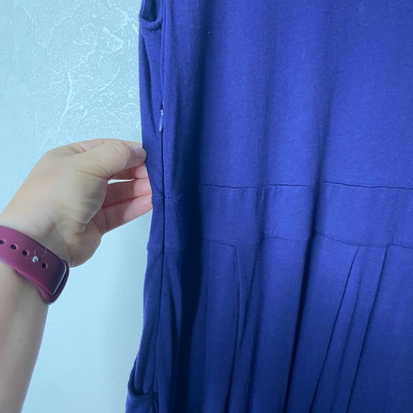 Anthropologie Deletta Dress V Neck Pockets Small - Picture 5 of 14